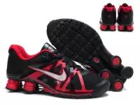 pas cher nike shox promos roadster 12 hommes chaussures 2019U noir rouge